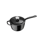 LE CREUSET ketaus puodas 16 cm 1,5 L juodas