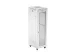 Stovo spinta LANBERG FF01-6842-23SL 42U 600x800 mm tinklinės priekinės ir galinės durys