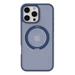 Apsauginis dėklas telefonui Torras Ostand Pro, skirtas iPhone 16 Pro, mėlynas, plonas dizainas