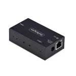 StarTech.com 1 prievado nuosekliojo prievado į Ethernet adapteris su PoE, IP nuosekliojo įrenginio serveris nuotoliniams RS232 įrenginiams, montuojamas ant sienos/DIN bėgio, RJ45 LAN į DB9 keitiklis, TAA