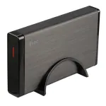 i-tec MYSAFE Advanced 3.5 inch USB 3.0 i&scaron;orinis HDD korpusas, juodas/metali&scaron;kas
