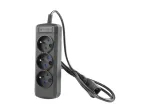 Apsauginis nuo vir&scaron;įtampių ilgintuvas ARMAC ARCOLOR3 ARC3/0.6/CZ/IEC 0,6 m 3&times;230 V PL