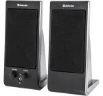 Staliniai garsiakalbiai DEFENDER SPK-170 2.0, 4 W RMS, laidinis USB 5 V, 3,5 mm, juodi