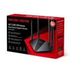 Mercusys MR30G belaidis mar&scaron;rutizatorius Gigabit Ethernet dviejų juostų (2,4 GHz / 5 GHz) Juodas