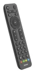Hama 00221056 universalus televizoriaus nuotolinio valdymo pultas 2 viename, IR, dideli mygtukai, mokomasis, juodas
