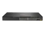 HPE Aruba 6300M - jungiklis - L3 - valdomas - 24 x 10/100/1000 + 4 x 1 Gigabit / 10 Gigabit / 25 Gigabit / 50 Gigabit SFP56 (auk&scaron;tyn / krovimas) - priekis į galą