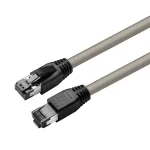 Microconnect MC-SFTP80025 tinklo kabelis pilkas 0,25 m Cat8.1 S/FTP (S-STP)