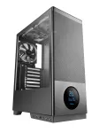 Tacens 2SAGITTA20 Midi Tower kompiuterio dėžė, juoda, su 3 ventiliatoriais po 120 mm