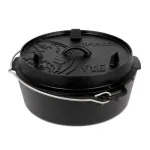 Ketaus puodas Petromax ft6-t 5,5 L Juodas