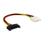 InLine 29669A SATA maitinimo adapterio laidas 15 kontaktų lizdas / 4 kontaktų ki&scaron;tukas 0,30 m