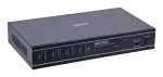 KVM perjungiklis InLine 57885C, 2 prievadų, HDMI, 8K@60Hz, USB 3.2, su IR ir RS-232