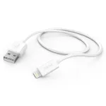 Hama įkrovimo laidas, USB-A &ndash; Lightning, 1 m, baltas