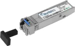 BlueOptics AA1419076-E6-BO SFP transceiveris, suderinamas su Avaya AA1419076-E6, 1000BASE-BX-U, LC simplex, vienmodis, TX1310 nm/RX1490 nm, 40 km, DDM