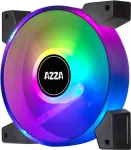 Kompiuterio korpuso ventiliatoriai AZZA Hurricane II ARGB 120mm 4 vnt. rinkinys
