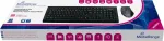 MediaRange MROS104-FR belaidė klaviatūra ir pelė rinkinys, RF, AZERTY, prancūzi&scaron;kas i&scaron;dėstymas, juoda-pilka