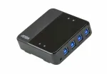 ATEN US3344 4 prievadų USB 3.2 Gen1 i&scaron;orinių įrenginių bendrinimo komutatorius