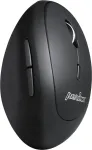 Perixx PERIMICE-819, vertikali ergonominė pelė, tylūs paspaudimai, kelių įrenginių, juoda