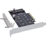 InLine 76660N Vidinė M.2 sąsajos plok&scaron;tė PCIe Vyri&scaron;ka 64 Gbit/s