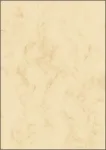 Dekoratyvinis popierius Sigel DP181, 25 lapų, A4, 90 g/m&sup2;, smėlio spalvos marmurinis ra&scaron;tas