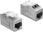 Delock 91122 Keystone modulio sujungėjas RJ45 lizdas&ndash;RJ45 lizdas, Cat.6A, ekranuotas