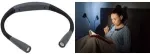 LED skaitymo lempa WEDO LOOPLIGHT reguliuojama USB, modelis 254 22101, ne&scaron;iojama stalinė &scaron;viesa su lanksčia ranka