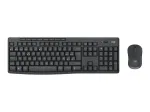 Logitech MK370 Combo for Business &ndash; belaidis klaviatūros ir pelės rinkinys, RF + Bluetooth, membraniniai klavi&scaron;ai