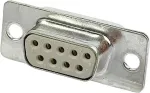 Jungtis Harting 09 67 209 4704 D-Sub 1, pilka metalizuota, PBTP korpusas