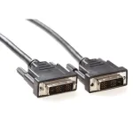 DVI-D Single Link kabelis ki&scaron;tukas - ki&scaron;tukas 0,50 m ACT AK3819