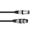 Audio kabelis Omnitronic 30220590 25m XLR 3 kontaktų juodas