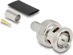 DELOCK BNC crimp jungtis RG59 kabeliui su termosusitraukiančiu vamzdeliu
