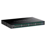 TRENDnet 52 prievadų Gigabit Web Smart 740W PoE+ jungiklis su 10G - Jungiklis - 1 Gbps