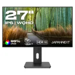 JAPANNEXT JN-27IPS4FLWQHDR-HSP 27 colių WQHD IPS plok&scaron;čias monitorius