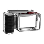 Puluz titano plėtimosi narvas su rankena ir papildomomis Puluz jungtimis, skirtas DJI Osmo Action 6