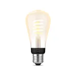 Philips ST64 &ndash; E27 i&scaron;manioji lemputė, Bluetooth/Zigbee, LED, 7 W, &scaron;ilta/&scaron;alta balta