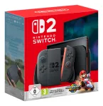 Nintendo Switch 2 + Mario Kart World ne&scaron;iojama žaidimų konsolė 20,1 cm (7,9 colio) 256 GB jutiklinis ekranas Wi-Fi Juoda