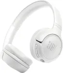JBL Tune 530BT Belaidės ausinės lankeliu, uždedamos ant galvos, Bluetooth 6.0, USB Type-C, balta