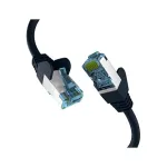 EFB-Elektronik RJ45 jungiamasis kabelis Cat.7 juodas 20 m S/FTP PIMF tinklo kabelis LAN DSL
