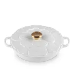 Profesionalus puodas Le Creuset Gourmet 26 cm baltas