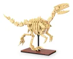 Konstruktorius Jamara CaADA Dinozaurų fosilija Velociraptor &ndash; 256 detalių, nuo 8 m., smėlio/ruda