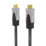 HDMI kabelis Inca IHD-05T 5m HDMI A tipo ki&scaron;tukas-ki&scaron;tukas juodas