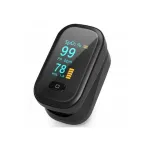 Oromed PULS ORO-OXIMETER BLACK Pulse Oximeter &ndash; pir&scaron;to gnybtinis pulsoksimetras su spalvotu OLED ekranu