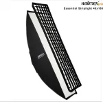 Walimex Pro Essential Striplight softbox 40x180 cm su grotelėmis, Bowens adapteriu ir transportavimo krep&scaron;iu
