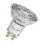 OSRAM LED PAR16 80 60&deg; DIM P 6.1W 930 GU10 reguliuojamo &scaron;viesumo LED atspindinčioji lempa, &scaron;iltai balta, 575 lm, 3000 K