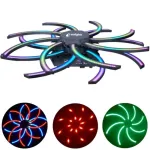 EVOLIGHTS VORTEX judantis prožektorius DMX efektinis &scaron;viestuvas