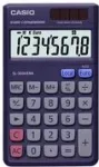 Casio SL-300VERA ki&scaron;eninis skaičiuotuvas tamsiai mėlynas
