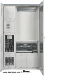 Hager FP93W13N univers N transformatorinė apskaitos spinta, 200/250 A, IP44, II apsaugos klasė