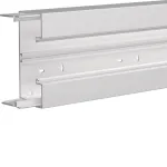 Hager BRH6517019016 Dado Trunking Base Part Front-Locking 65x170mm 2m Pure White