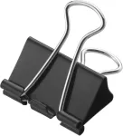 Westcott 12 &bdquo;Foldback&ldquo; segtuvai 19 mm juodi/sidabriniai
