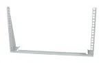 ALLNET SMW Series 19 inch sieninis korpusas 4U 276mm gylio &scaron;viesiai pilkas (RAL 7035) su grūdinto stiklo durelėmis