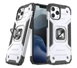 Wozinsky Apple iPhone 13 Pro Max Ring Armor Case Kickstand Tough Rugged Cover sidabrinis